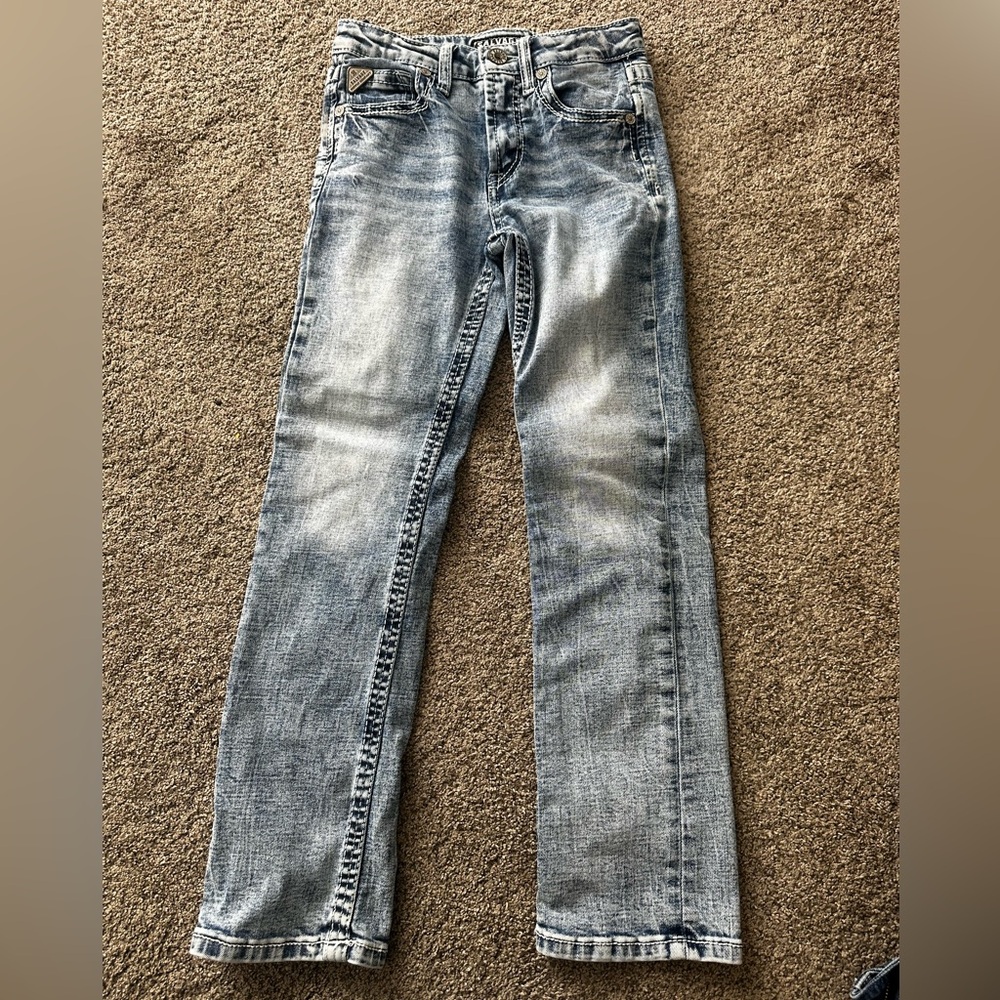 Boys Salvage Blue Jeans